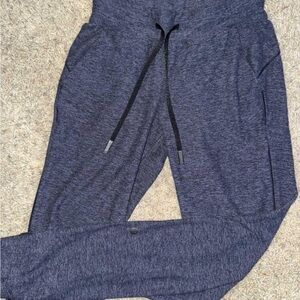 Lululemon Athletica ready to rulu Heathered Navy Joggers